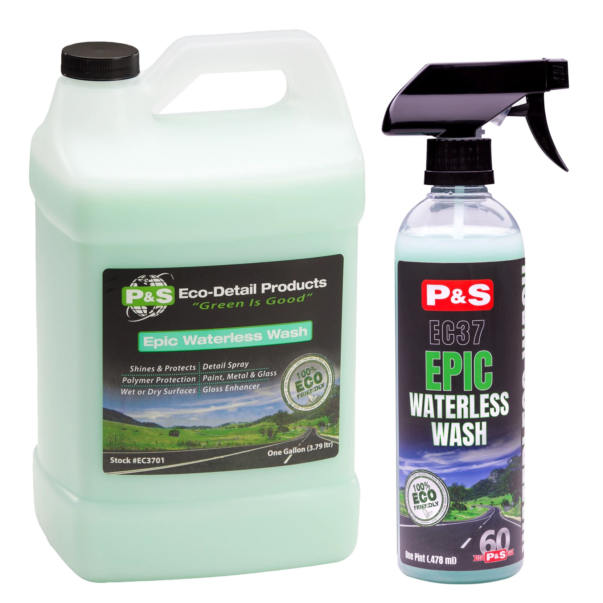 P&S Epic Waterless Wash - 1 gal.