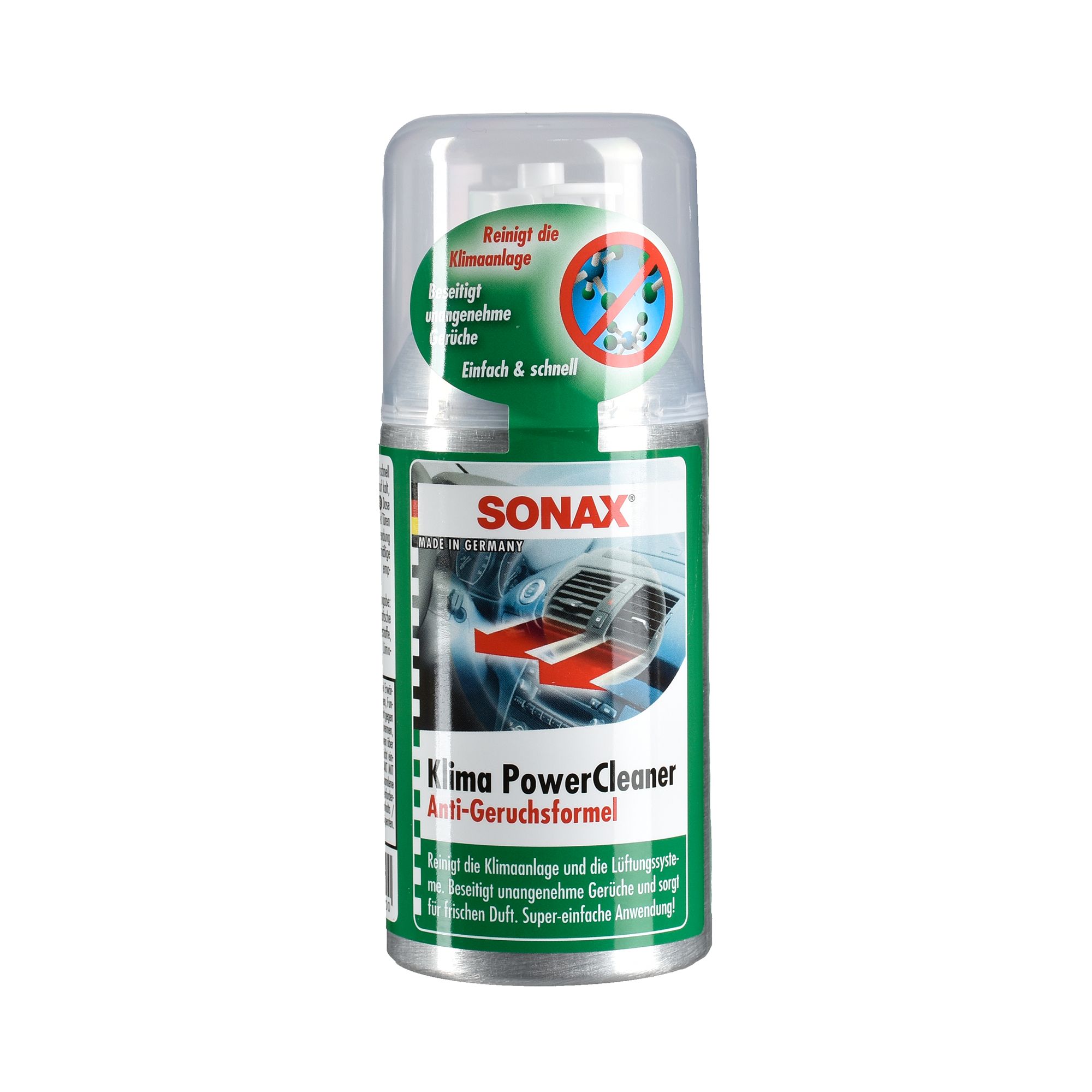 Sonax KlimaPowerCleaner AirAid Probiotisch Neutral 100ml - Detailing  Verliebt