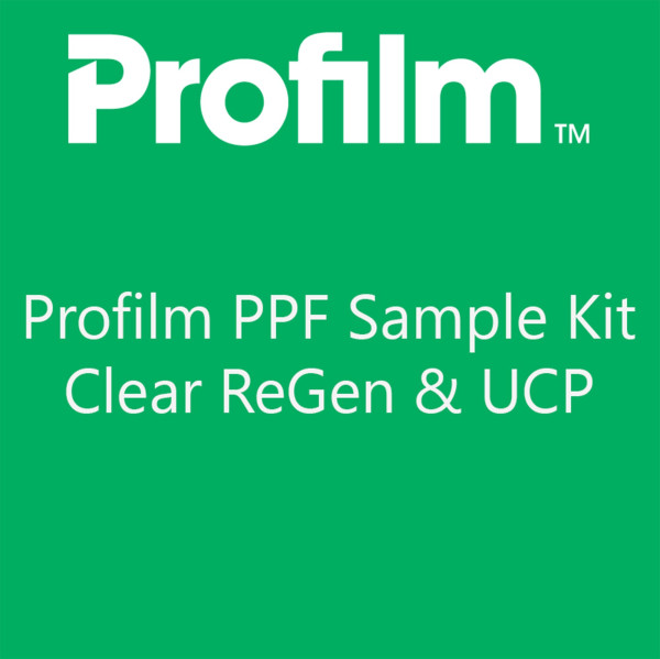 Profilm PPF Sample Kit Musterfolien Clear ReGen &amp; UCP