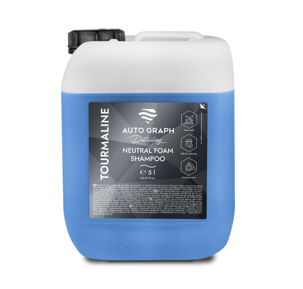 AUTO GRAPH TOURMALINE Neutral Foam Shampoo Blue 5000ml